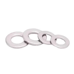 DIN 125 SS304 SS316 Stainless Steel Flat Washers Metal Washer Flat Gasket Plain Washers Fasteners Hardware for Bolt