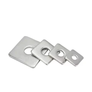 DIN 436 Wedge Style Steel Square Plate Washers Blue White Zinc for Metal Construction