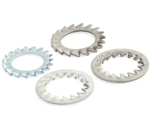 DIN 6798 Flat Countersunk Lock Washers SS & Spring Steel With External and Internal Teeth Flat Washer Type