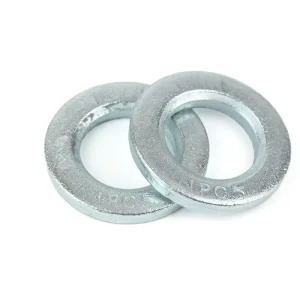 DIN 6916 Carbon Steel 300HV Blue white Zinc Plated Round Washers for High Tensile Structural Bolting