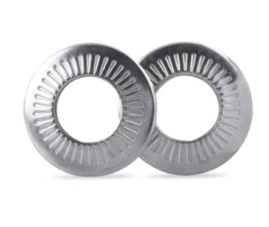 DIN Zinc SUS304 Stainless Steel Serrated Lock Washers M3-M20 Belleville Disc Spring Washers Vibration Resistance Machinery