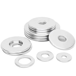 DIN125 304 Stainless Steel Corrosion Resistant High Hardness A Grade Plain Flat Washer Custom Sizes