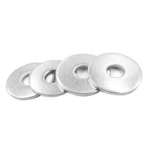 DIN125 DIN137 DIN433 DIN440 DIN7349 DIN9021 Flat Washers 304 316 Stainless Steel OEM Design Metal Gasket Shims