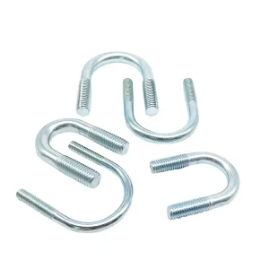 DIN3570 Blue Zinc Plated Galvanized Metric M3 M6 M8 M14 M27 M32 U-Bolt Carbon Steel Class 8.8