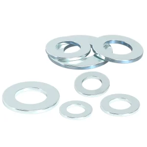 DIN7989 Flat Washer Low Carbon Steel Zinc Plated DIN9021 SUS304 Stainless Steel Load Washer