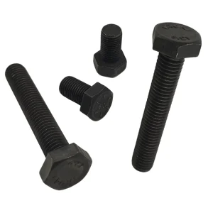 DIN933 M12 x 1.75 x 30 Full Thread Hex Screws, Class 10.9/12.9 Alloy Hex Head Structural Bolts