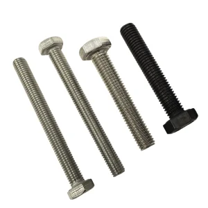DIN933 M14X2.0X40 Full Thread Hex Screws Bolts Class 10.9 12.9 Alloy Steel Hot Dipped Galvanized High Strength Structural Bolts