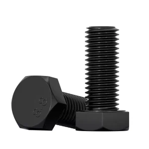 DIN933 Steel Hex Head Bolt Grade 8.8 Black 6mm-300mm Length TBF Bolt for Construction
