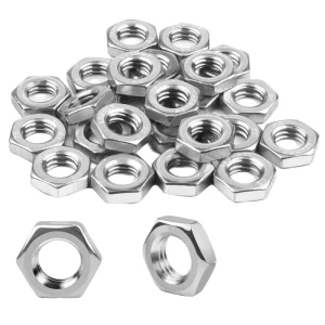 DIN934 AISI304 Stainless Steel Hexagon Nut Corrosion Resistant Standard Hex Nut