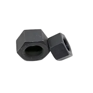 DIN934 High Strength Black Oxide Fully Threaded M3 Heavy Duty Hexagonal Nuts