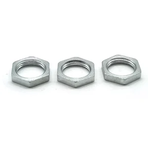DIN934 Stainless Steel Hex Thin Nut M3 M4 M5 Zinc-Plated Finish for Industrial Fastening