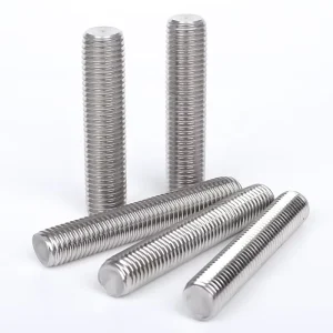 DIN976 Full Rod Stainless Steel Threaded Studs M8 M10, 304 and 316, Plain Finish