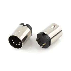 DSCT-5-07F Din Male Socket 5 Pin Connector