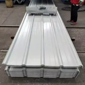 DX51D PPGI 24 Gauge Color Coated Galvanized Corrugated Roofing Sheet 0.1 1.2mm Metal Roof Panel for Industrial Building