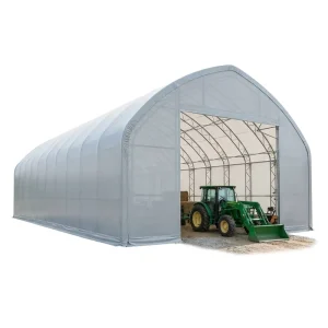 Dairy Barn Fabric Structure Wide Span Natural Light Membrane Building