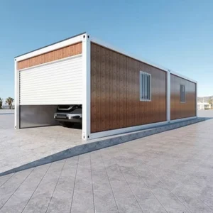 Daxiang Prices Large Space Storage Price Prefabricated Garages 20ft 10ft 15ft Custom Cargo Carport with Flat Proof