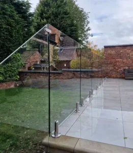 Deck Railing Outdoor Holder Spigots Stainless Steel Glass Pool Fence Spigots Balustrade Glass Handrail Spigot