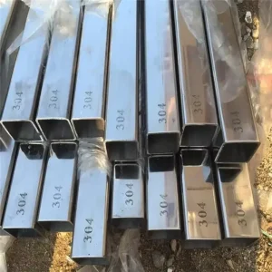 Decoration Aisi 201 304 316 430 Rectangular Square Hollow Section Stainless Steel Rectangular Tube