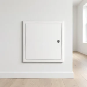 Decorative Gypsum Board Drywall Metal Steel Hidden Access Panel with Cylinder Lock