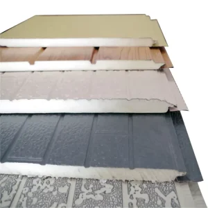 Decorative Material Insulation PU Sandwich Panel for Office Buildings