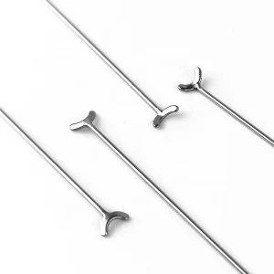 Dental Clinical Orthodontic Materials Stainless Steel Wire Roach Clasps Dental Braces Y Roach Buckle