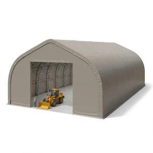 Desert Grade Industrial Steel Tension Fabric Building Anti sand Heat Resistant Membrane for Warehouse Use