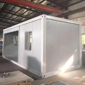 Detachable Economic Fast Assemble Sandwich Panel Security Booth Customized Guard House Sales Booth Portable Guard Room