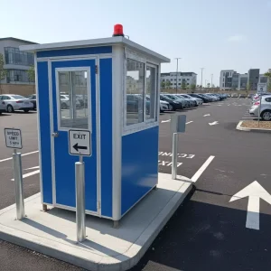 Detachable Portable Mobile Steel Prefab Guard House and Outdoor Security Booth