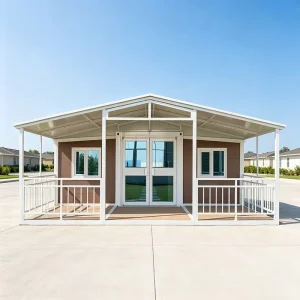 Detachable Prefabricated Container House Moisture Proof Single Unit Exterior Wall Cladding Prefab Tiny Villa