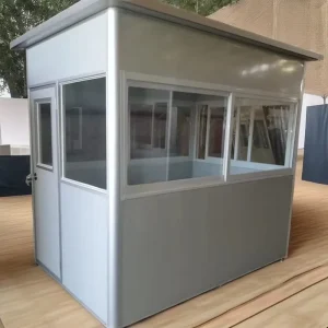 Detachable Steel Guard Room Portable Ticket Booth Movable Sentry Box