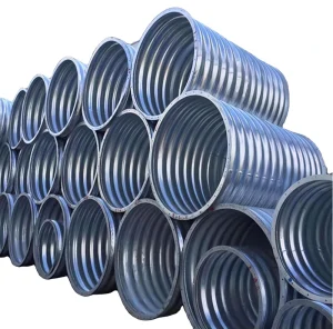 Different Diameters Galvanized Corrugated Steel Culverts Steel Arch Culvert Pipes For Road Construction