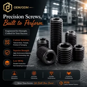 Din913 Din914 Din916 Stainless Steel Furniture Tornillo Vis Self Tapping Drilling Wood Hex Head Drywall Set Screw