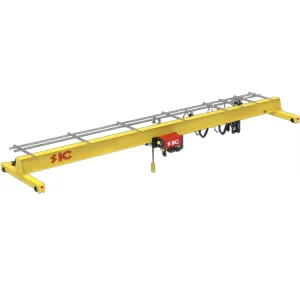 Direct Factory 10 Ton 16 Ton 20 Ton European Single Beam Overhead Crane for Steel Structure Plant