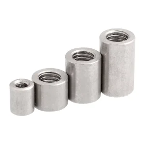 Direct Factory Sale Carbon Steel Threaded Sleeve Bar Stud Rod Coupling Nut