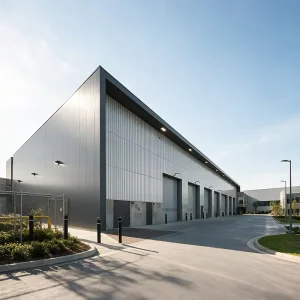 Direct Factory Steel Structure Warehouse with Onsite Installation Service and Online Support for Industrial Storage
