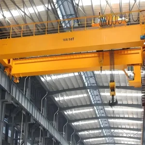 Double-Beam Bridge Crane 320-Ton Capacity 7.5m-40m Span 120m Lifting Height Workshop/Factory/Warehouse