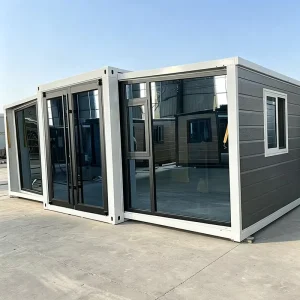 Double-Sided Expandable Moisture-Proof Detachable 2-Bedroom Prefabricated Tiny House