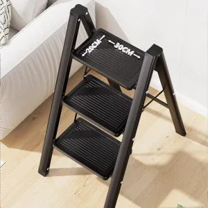 Double Sided Folding Chair Step Ladder Eco Friendly Picking Fruit Ladder