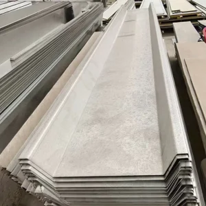 Drainage 200 300 400series duplex Multi material Stainless Steel AiSi Rain Roof Gutters Industrial U shaped Construction 2B