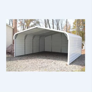 Durable 12*20FT 15*20FT 20*30FT Metal Fabrication Carport Traditional Prefab Steel Structure Warehouse for All Weather