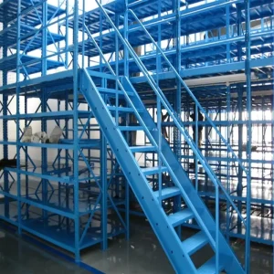 Durable 3 2 Layer Steel Iron Metal Mezzanine Systems Anti Rust Heavy Duty 200 500kg m Capacity CE Certified Warehouse Racks