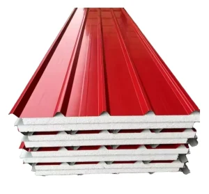 Durable Aluminum Insulated PU Sandwich Panels for Roof and Wall SIP Insulation in Prefab Houses