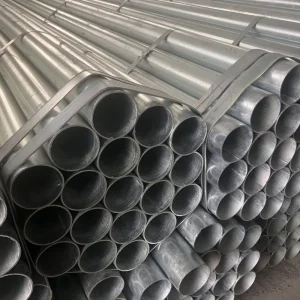 Durable Anti Rust Pre Galvanized Circular Hollow Section Tubing for Industrial Framework Construction Galvanized Steel Pipe