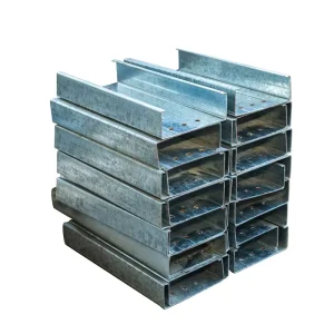Durable Corrosion Resistant Structural Steel Slat Support Rail Mounting Bracket C-purlin Construction Ceiling Pipeline Support