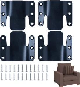 Durable Furniture Hardware Chair Accessories Set Sofa Sectional Connector Furniture Connector