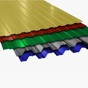 Durable High Quality Roof Panels Colored Corrugated Board SSGRD40 SGCC Color Steel Sheets