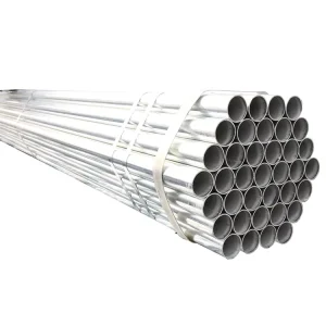 Durable Hot Dipped Galvanized Round Tube 1/2″-12″ OD ASTM Standard GI Pipe for Scaffolding Greenhouse & Warehouse