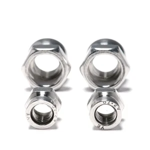 Durable Metal Hex Head Corrosion Resistant Custom Size Dome Nut for Mechanical Fastening