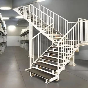 Durable Metal Steel Outdoor Straight Ladder for Villa Use