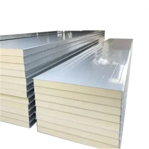 Durable Modern Design EPS Sandwich Panels with PIR Foam Clean Rooms Park Roof Houses Glass Wool Warehouse PU Metal Material
